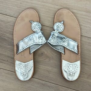 Silver Jack Rogers Size 9